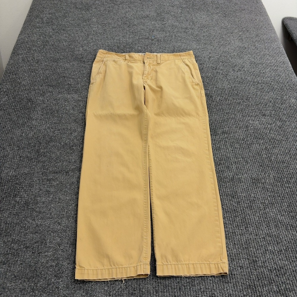 American Eagle Pants Men 31x30 Tan Cotton Original Straight Khaki Workwear Style